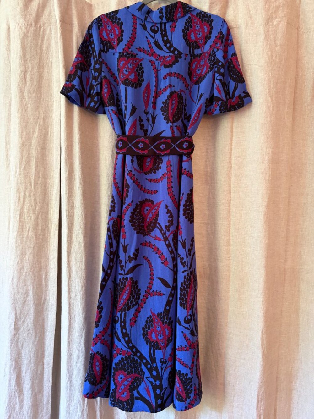 Sezane Adèle Dress - Atla blue - Size 40/8 - Picture 6 of 8